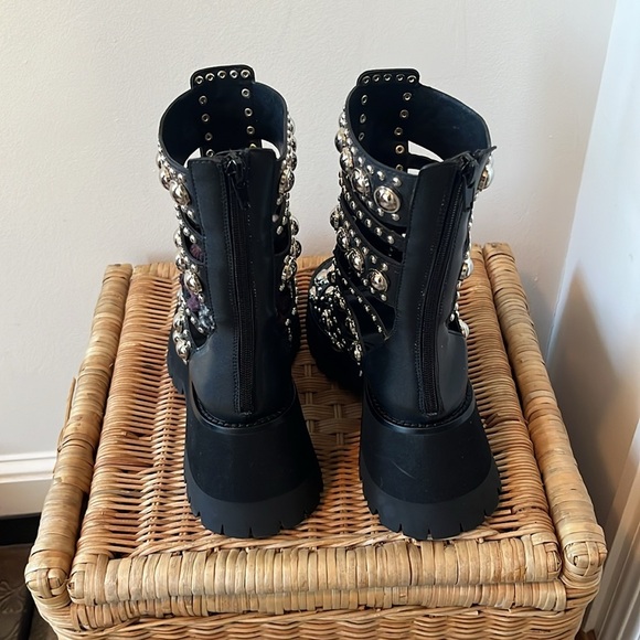 Free People Siren Studded Gladiator Sandals Size 7 NEW - Picture 9 of 14